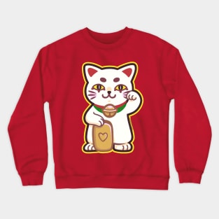 Maneki Neko Crewneck Sweatshirt